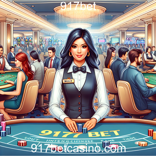 Experiência Imersiva na Categoria 'Ao Vivo' da 917bet